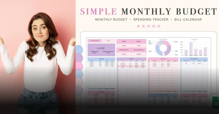 Budget Spreadsheet for Beginners – Simple Tips to Organize Your Monthly Finances